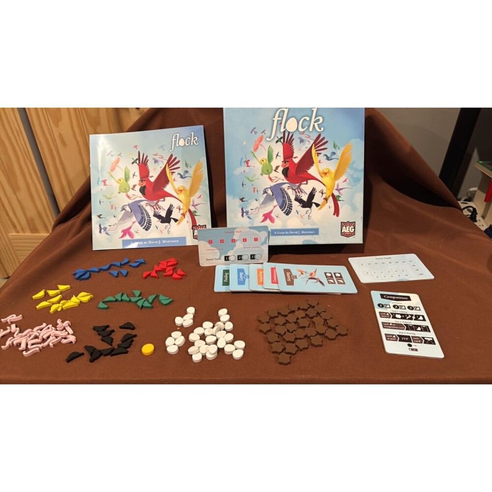 Flock Board Game Alderac Entertainment BY David J. Mortimer
